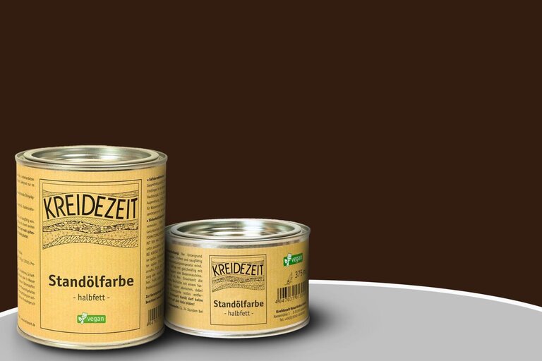 Kreidezeit lijnolieverf klassiek bruin (donkerbruin)