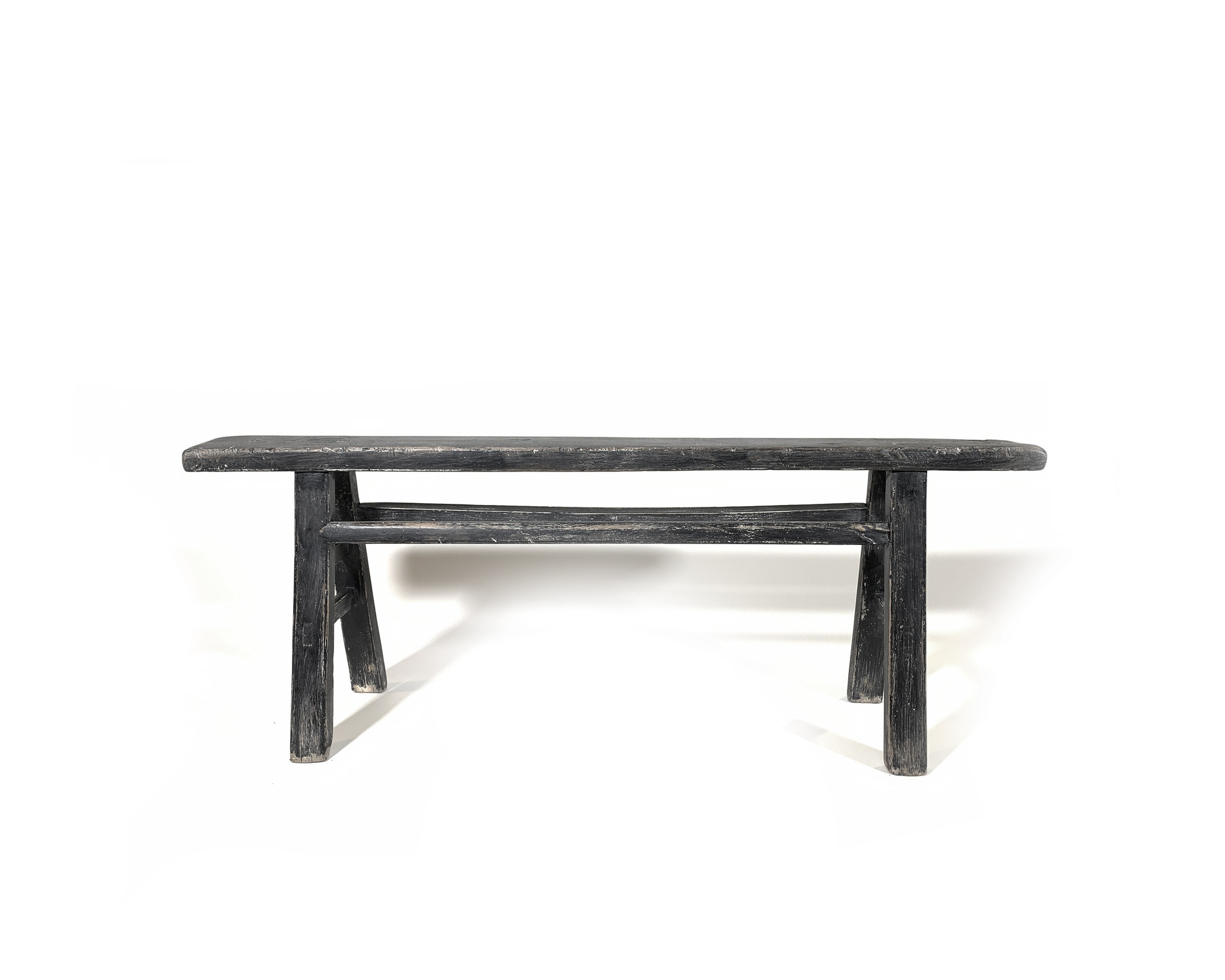 Antique Chinese wooden bench Authentic old wooden stools en benches.