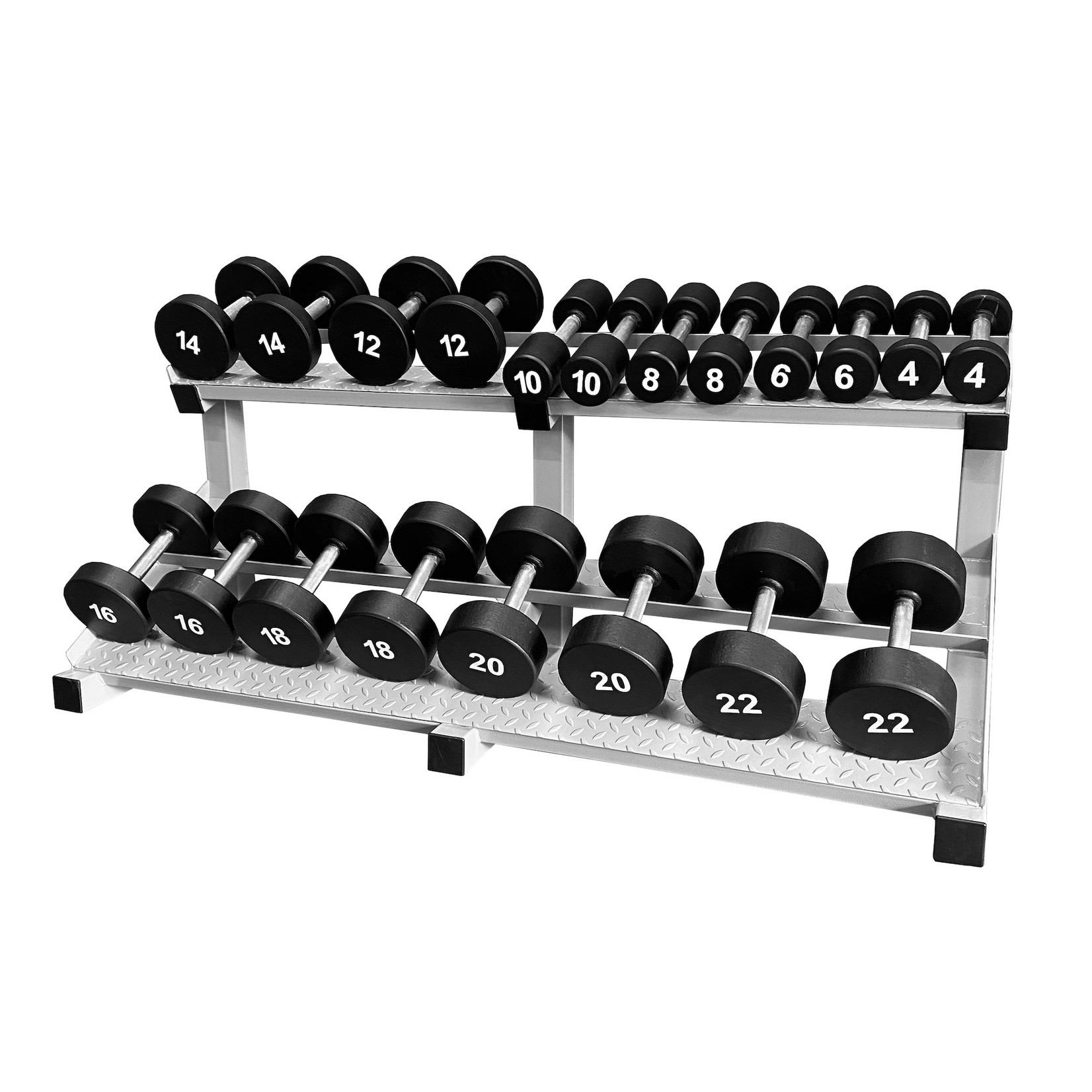 Set d'haltères complet 4 à 80 kg