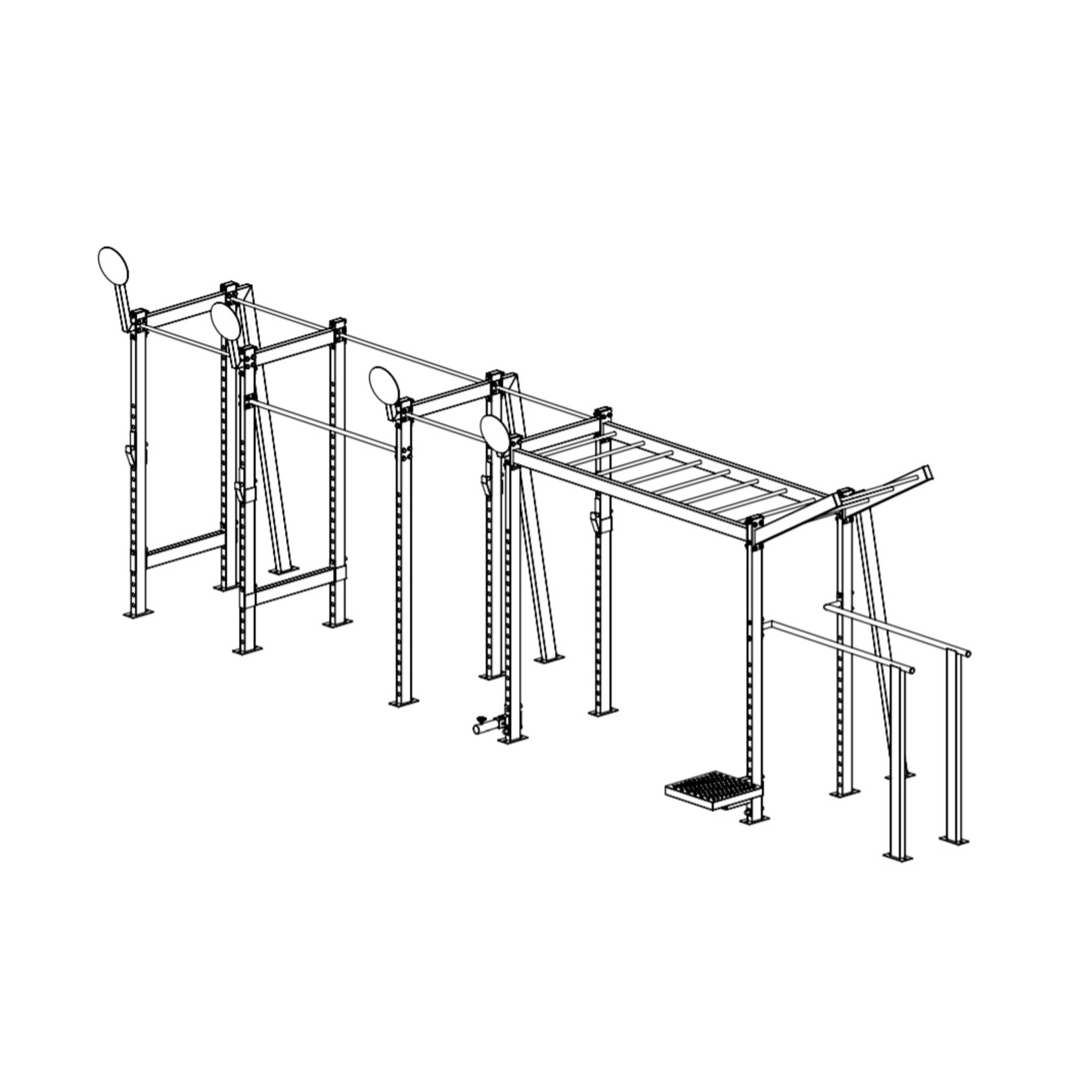 Rack Crossfit Power 5TX