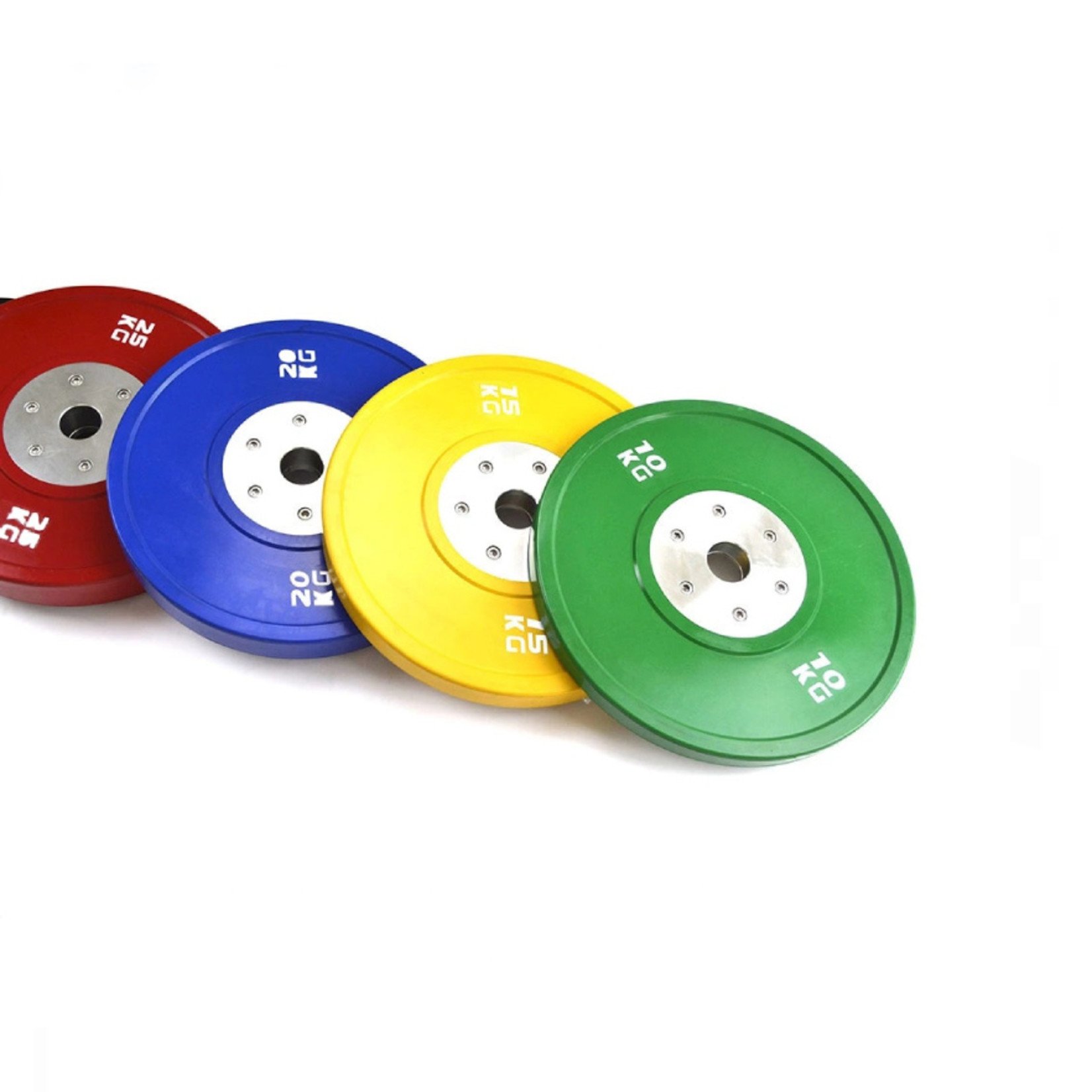 Competition Bumper Plates SET (150 kg) 50mm