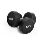 Rubberen Dumbbells set  55 kg x 2