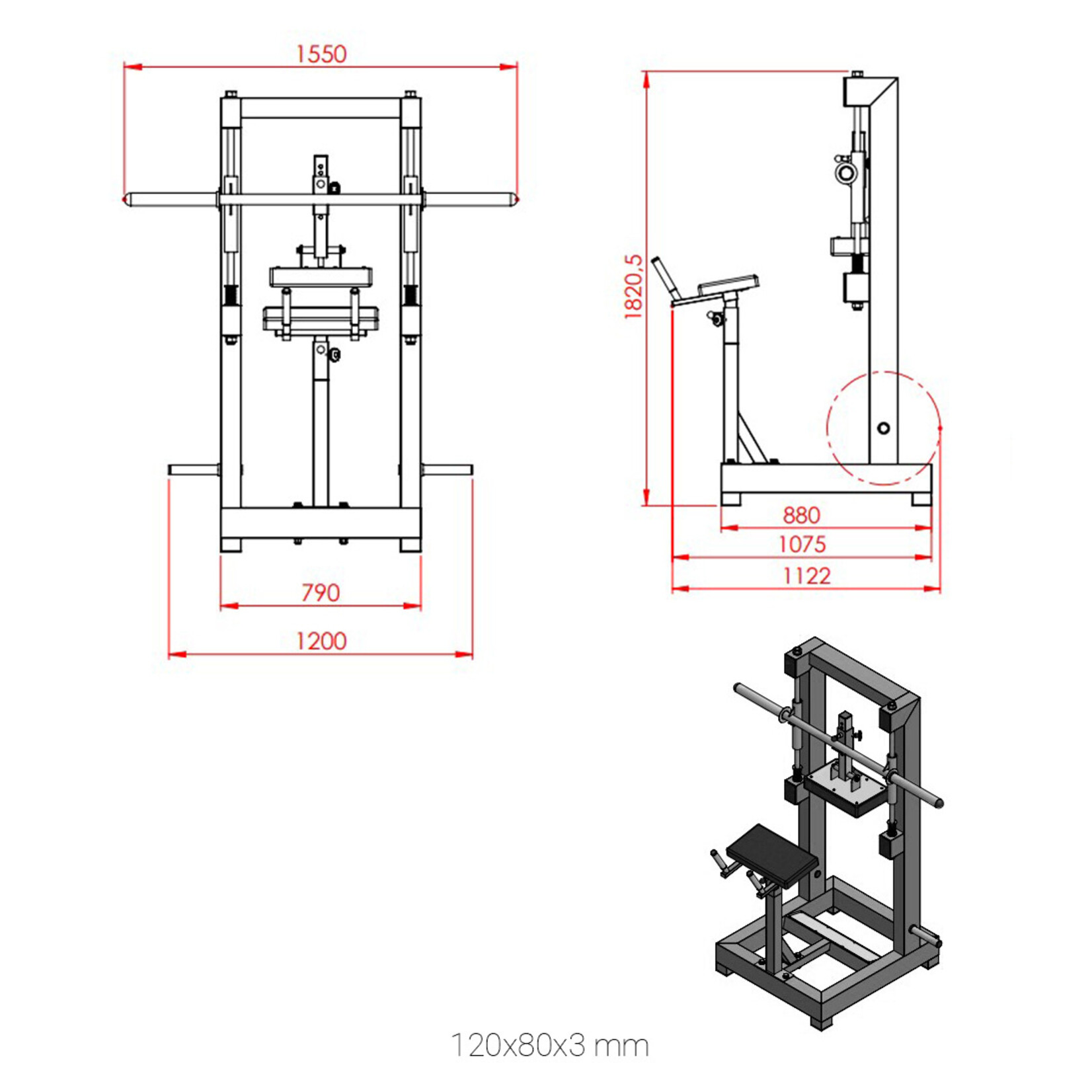 Donkey Calf Raise Machine 2O