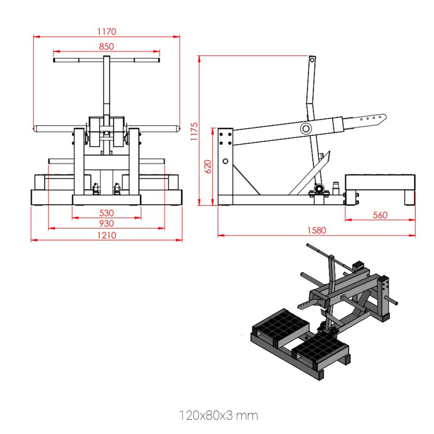 Belt Squat Machine 8DXX