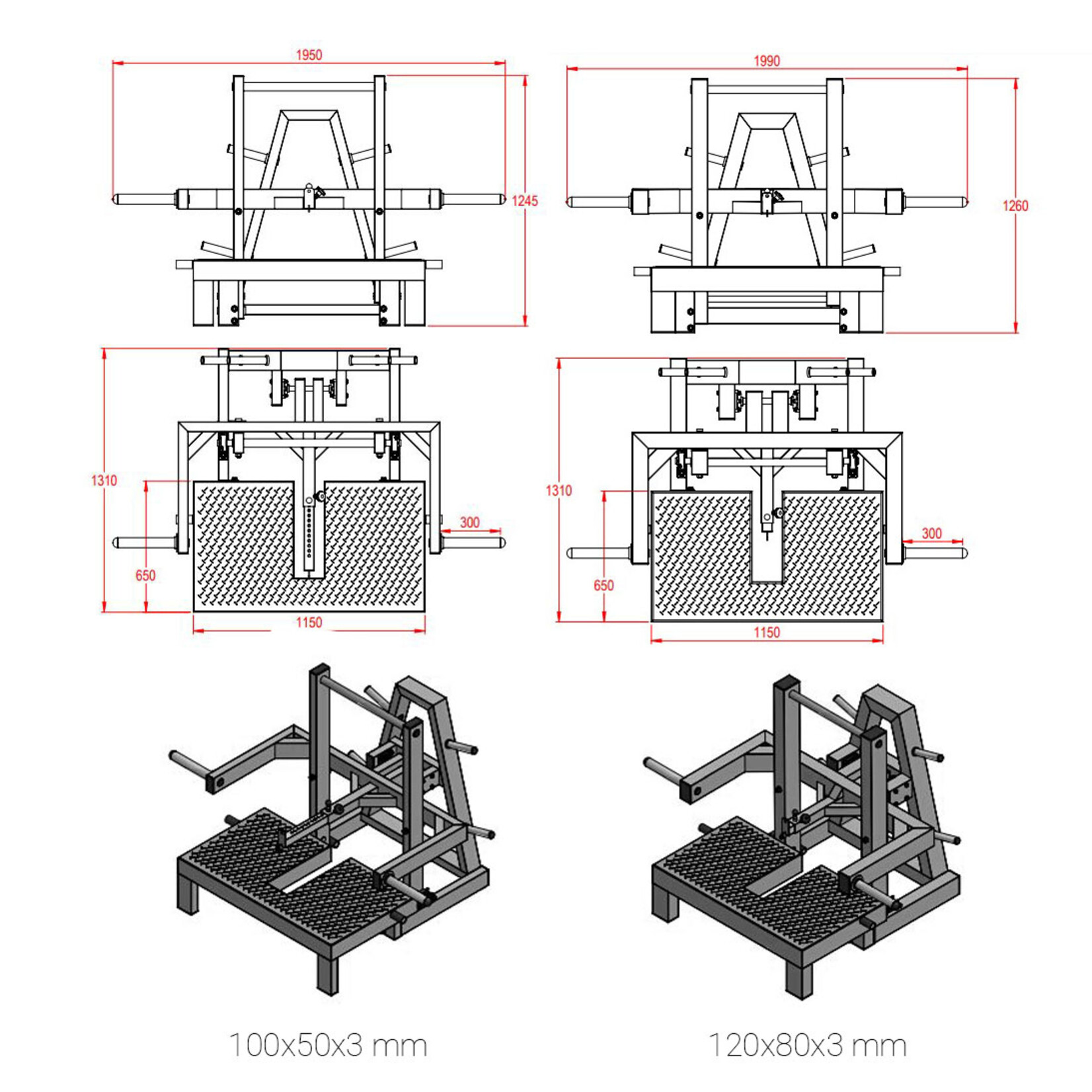 Belt Squat Machine 8DX