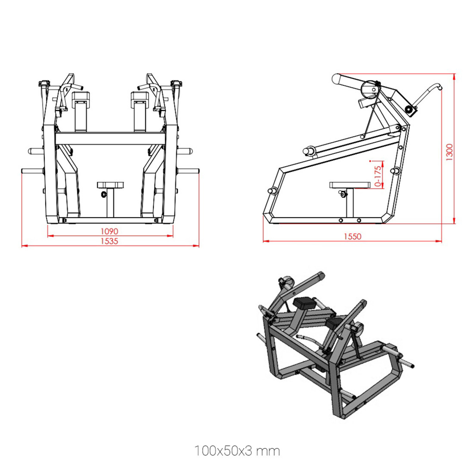 Biceps Curl Machine 4F