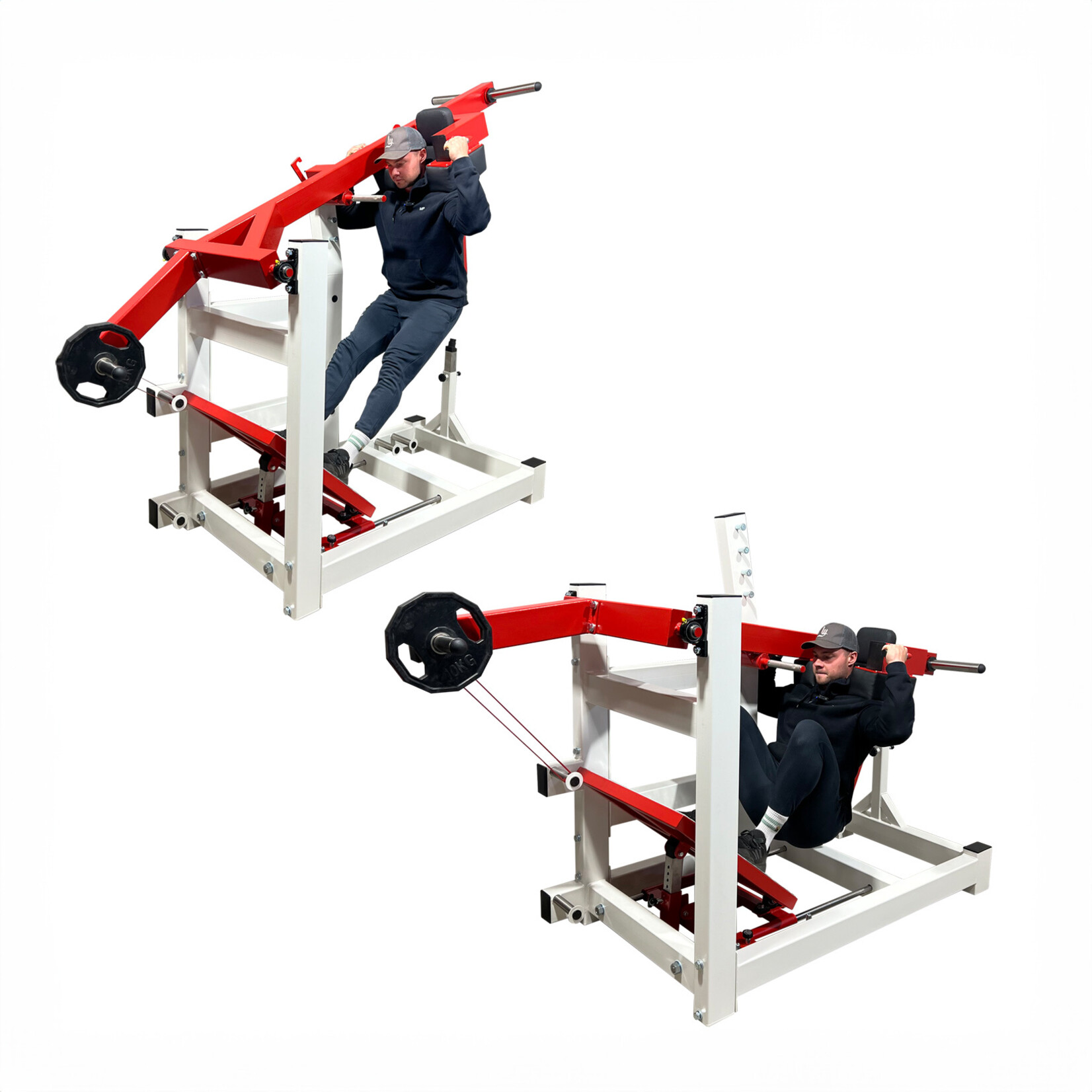 OP VOORRAAD - Verstelbare Pendulum Squat Machine 3RX2