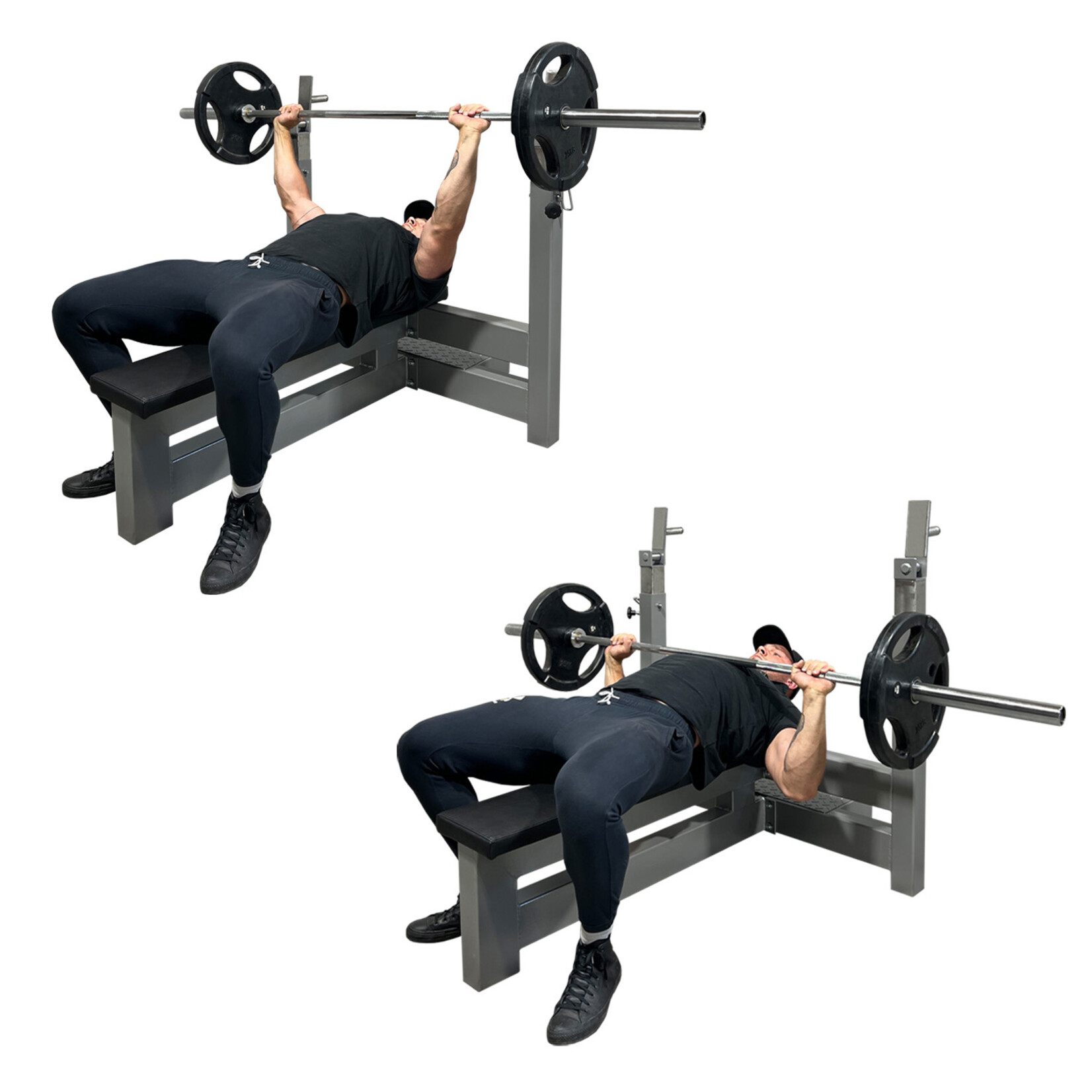 Flat bb bench press hotsell