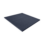 Rubberen Sportvloer | Grijs (1 m²) 100 x 100 cm