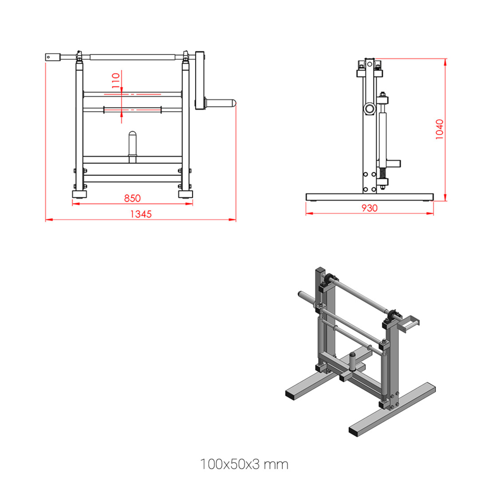 Dual Function Grip and Forearm Machine 3iX