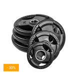 Olympische Halterschijven Rubberen 2,5 kg - 25 kg (50mm) (paar)