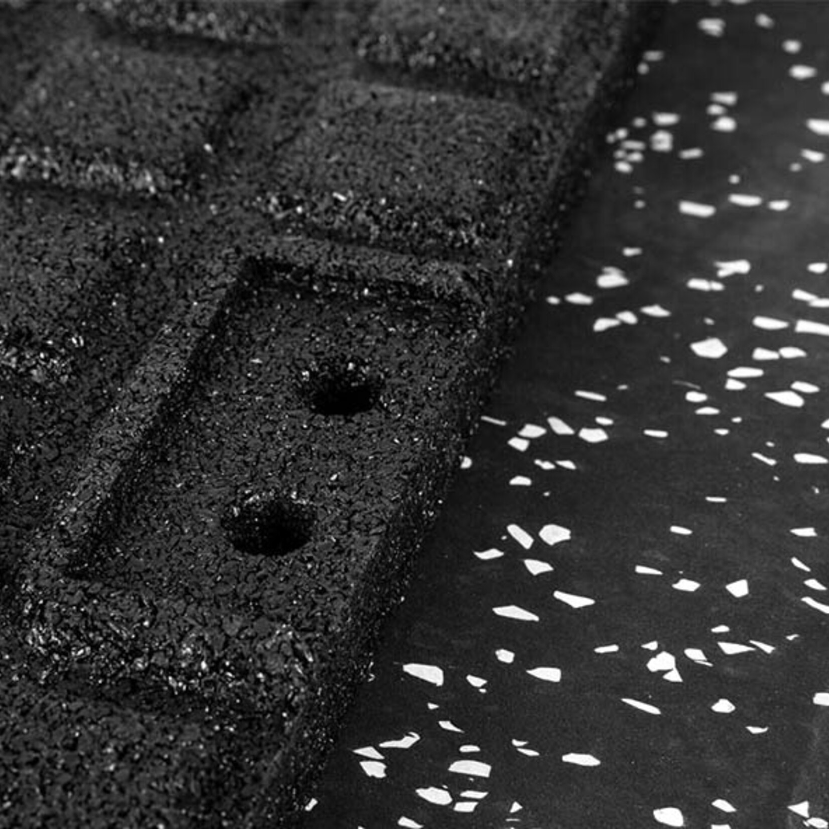 Premium Rubber Sports Flooring | With White Flecks (1 m²)