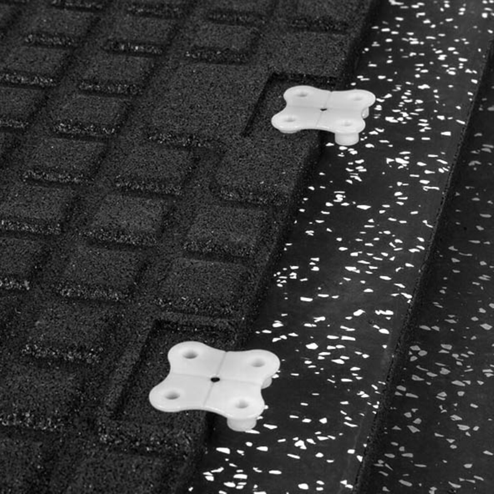 Premium Rubber Sports Flooring | With White Flecks (1 m²)