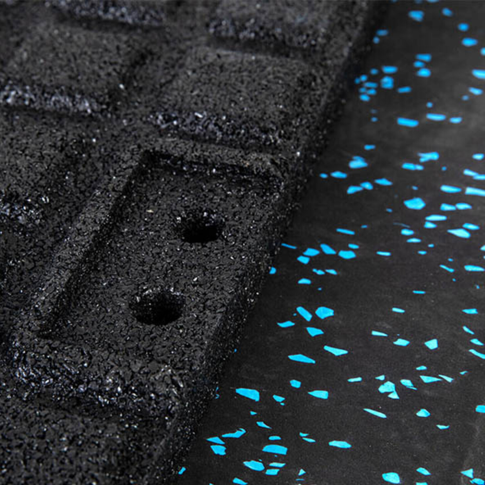 Premium Rubber Sports Flooring | With Blue Flecks (1 m²)