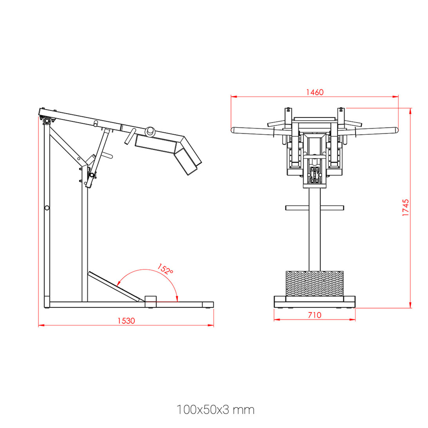 Squat-Calf Machine 2R