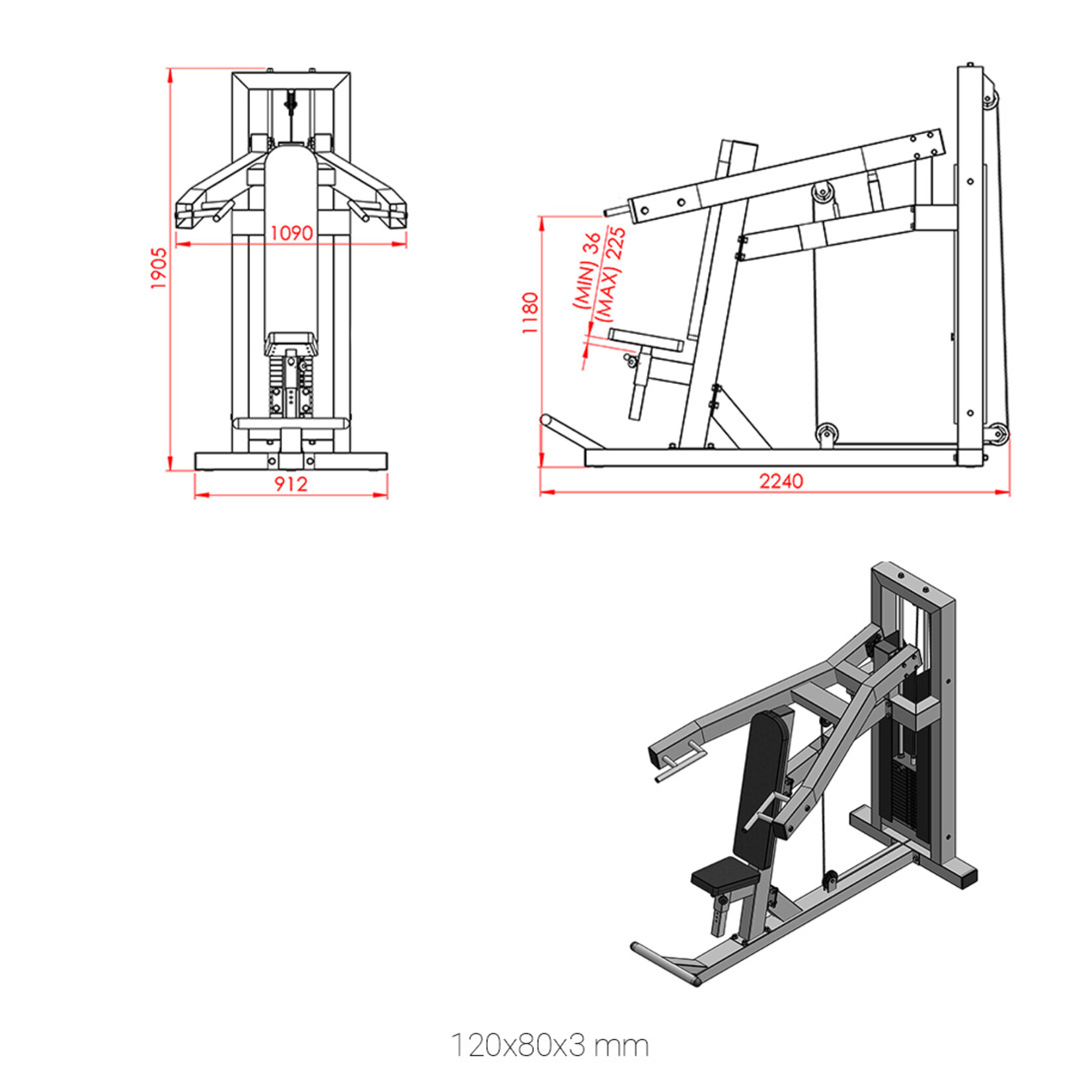Shoulder Press Machine 1PX