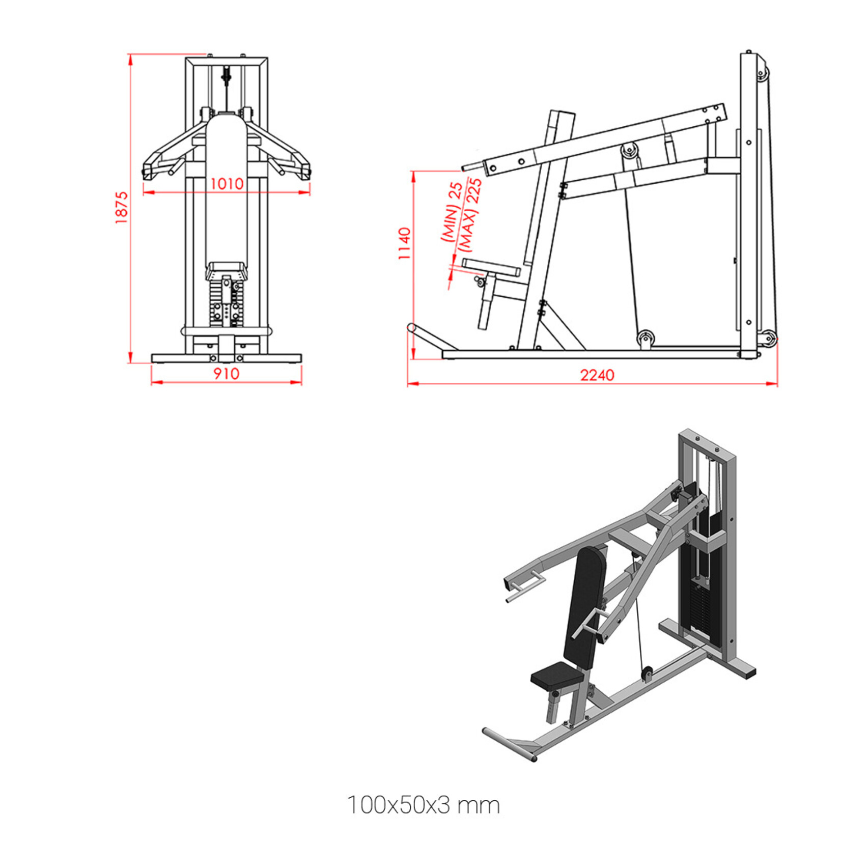 Shoulder Press Machine 1PX