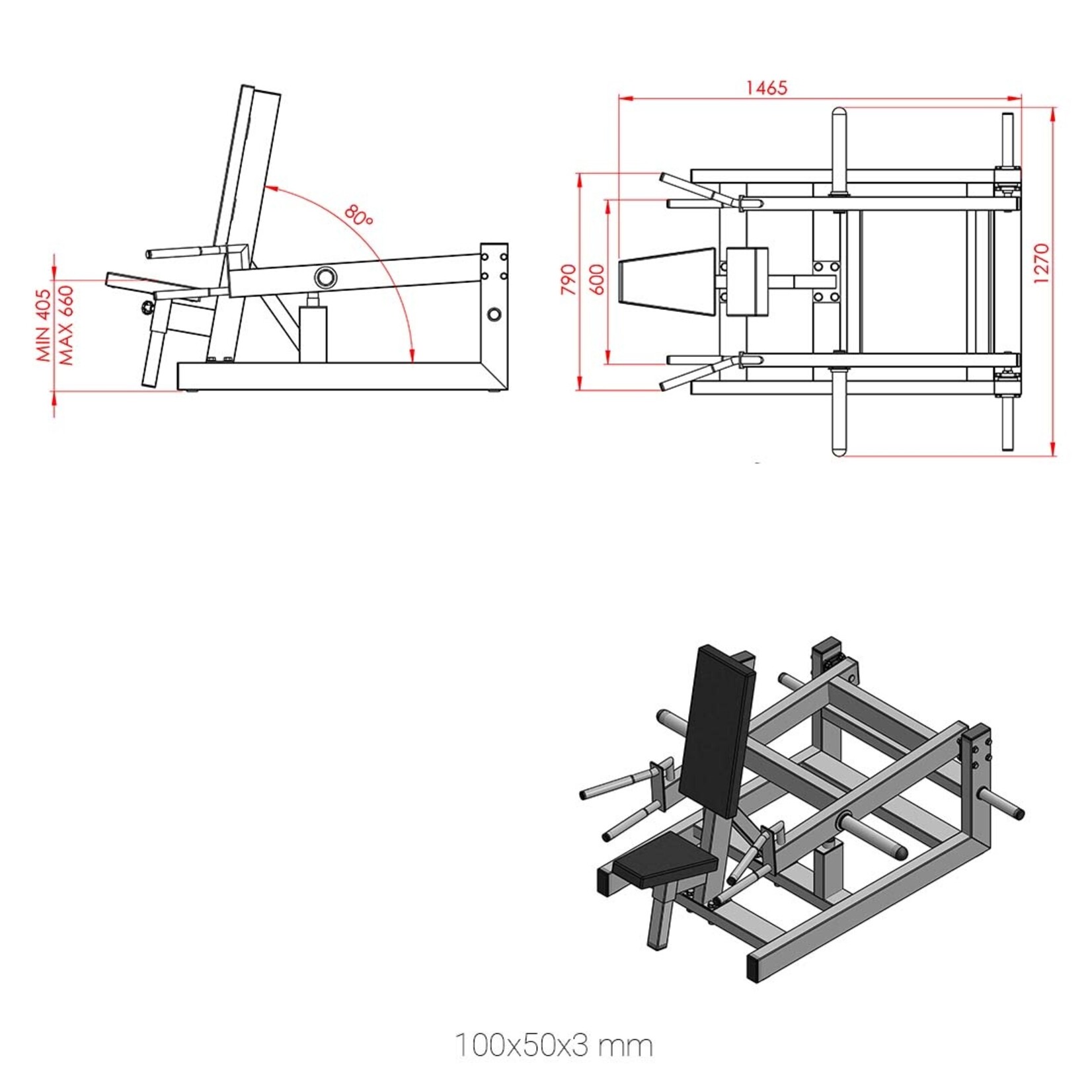 Seated Shrug Machine 2G