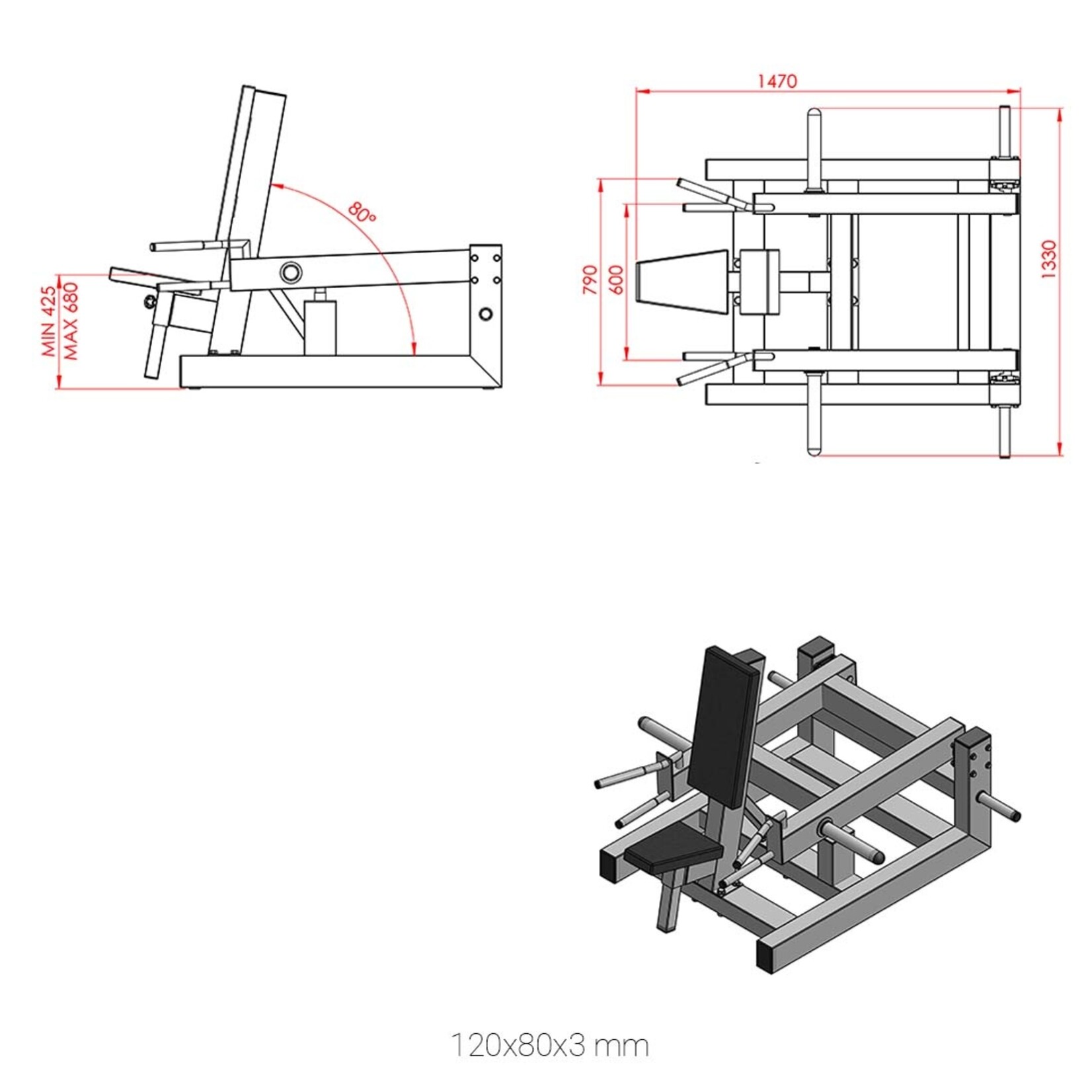 Seated Shrug Machine 2G