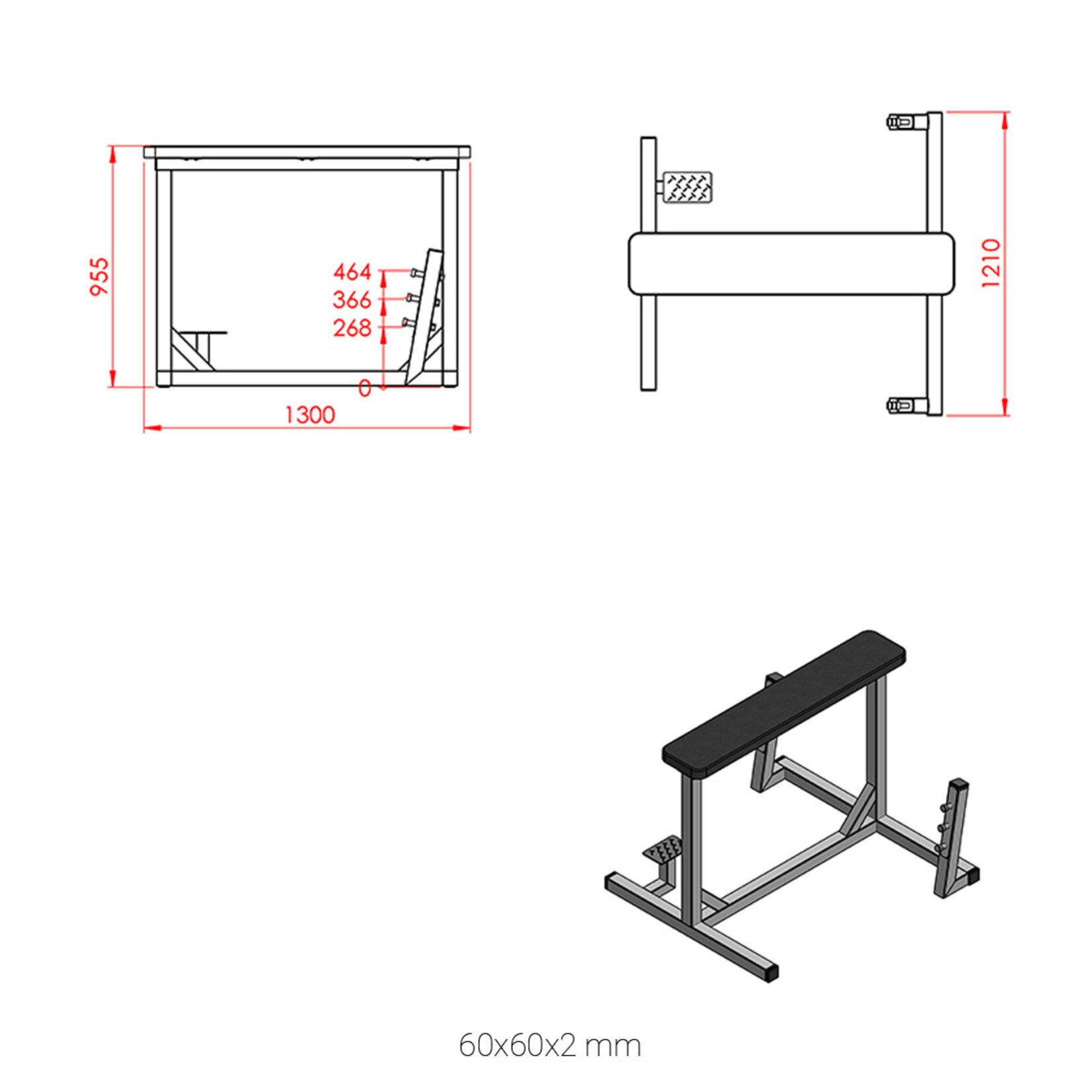 Seal Row Bench 5L