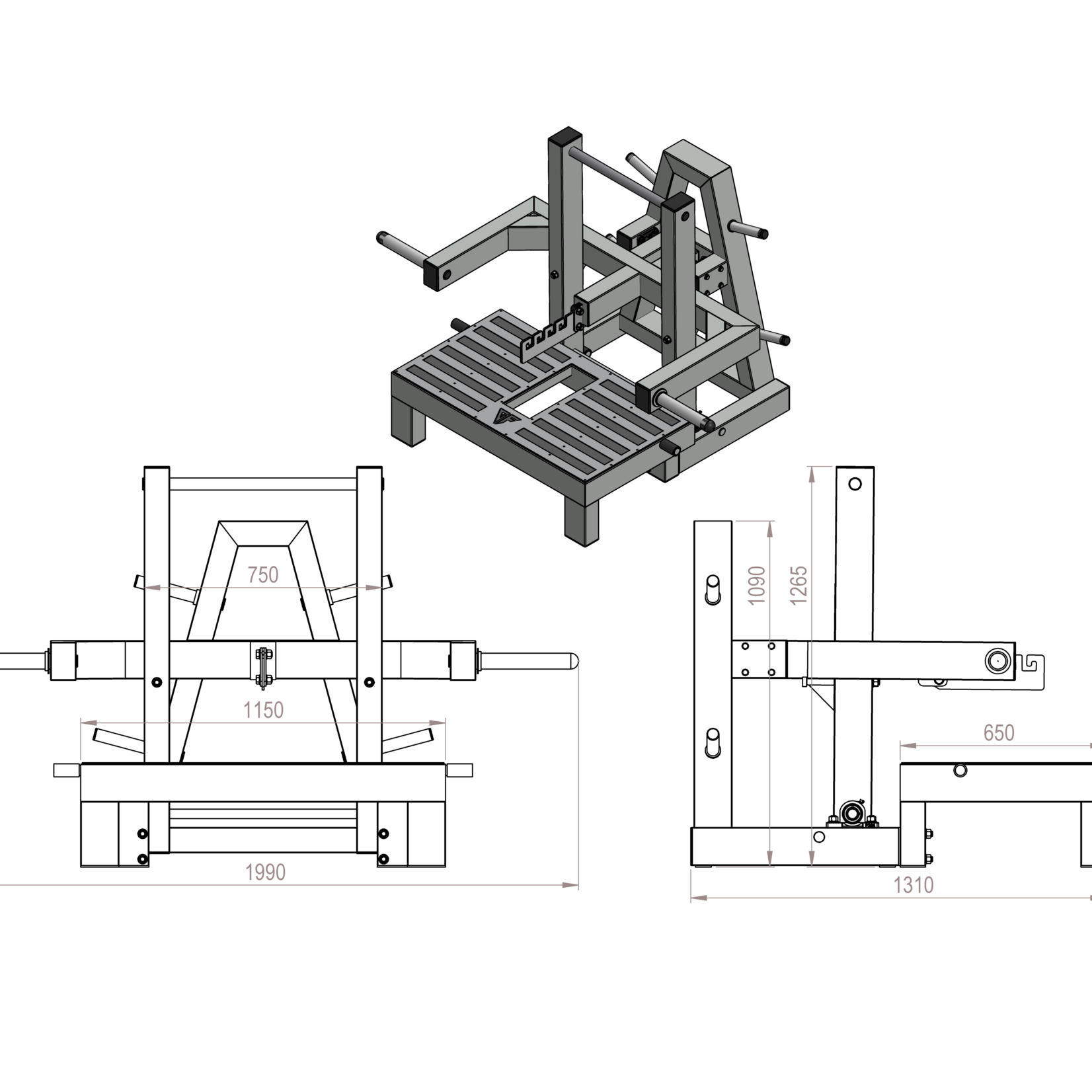 Belt Squat Machine 8DX