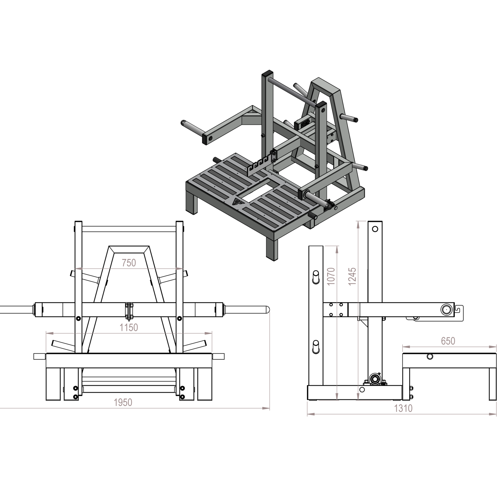 Belt Squat Machine 8DX