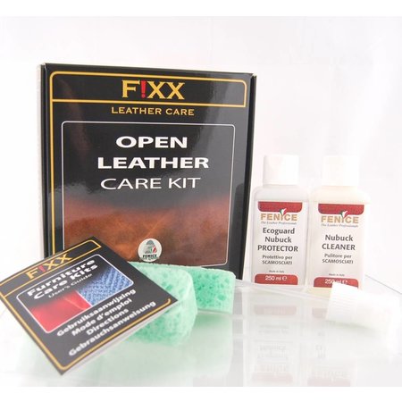 Fixx Products Kit d'entretien en cuir ouvert (cuir)