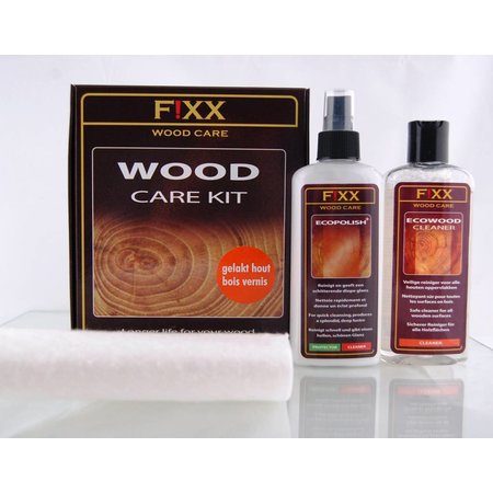 Fixx Products Kit d'entretien du bois pour bois vernis