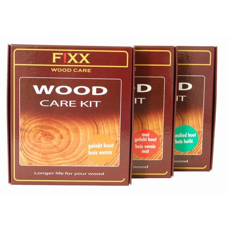 Fixx Products Wood Care Kit voor geolied hout (Greenfix wood care kit)