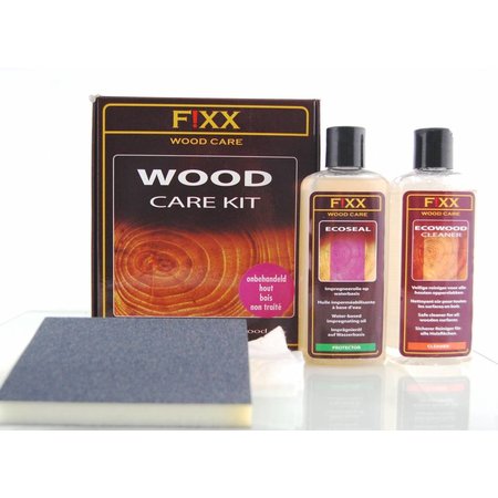 Fixx Products Kit d'entretien du bois pour bois non traité