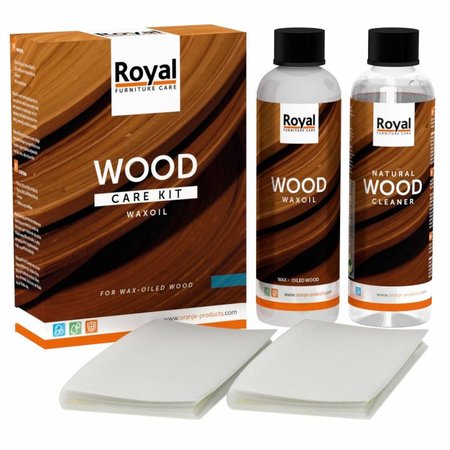 Oranje Waxoil Wood Care Kit + Cleaner 2x250ml