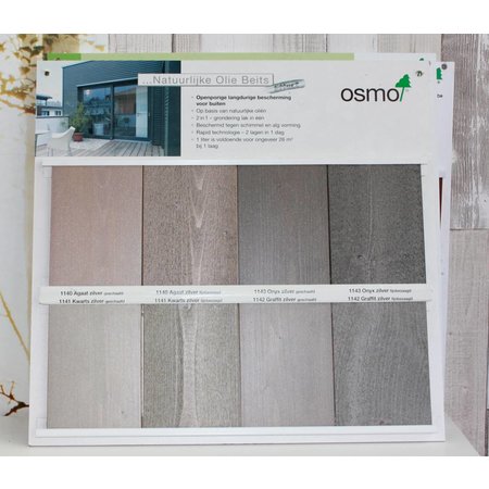 Osmo Buitenhout Natural Oil Stain Effect (Silver Colors)