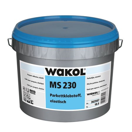 Wakol MS230 Cola polimérica para parquet contenido 18kg