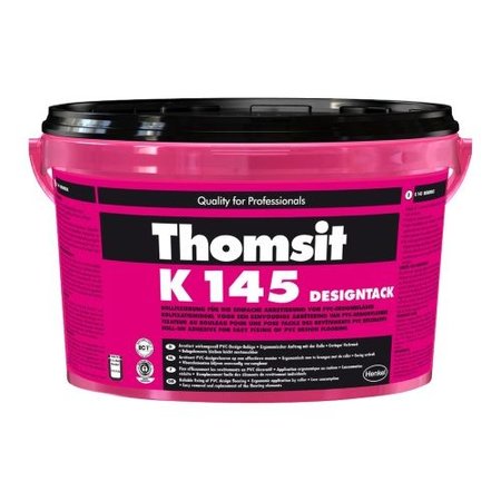 Thomsit K145 Fixation au rouleau pour des bandes de PVC contenant 10 kg.