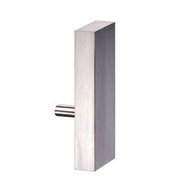 End piece right for Aluminum plinth (Silver or stainless steel click to choose)