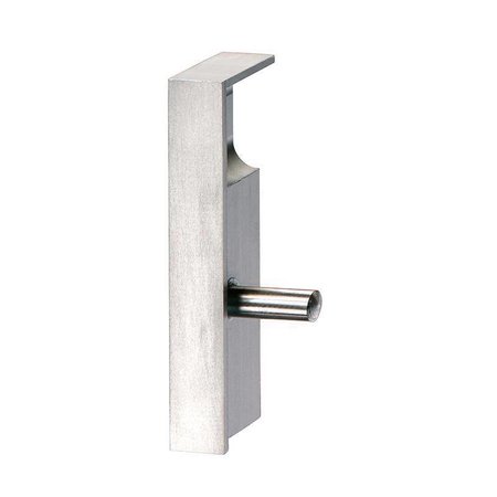 Tisa-Line Extremo izquierdo para zócalo de Aluminio (Plata o acero inoxidable, haga clic aquí para elegir)