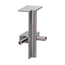 Inner corner for Aluminum plinth (Silver or stainless steel click here to choose)