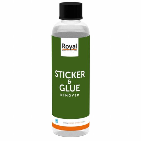 Oranje Sticker en Glue Remover