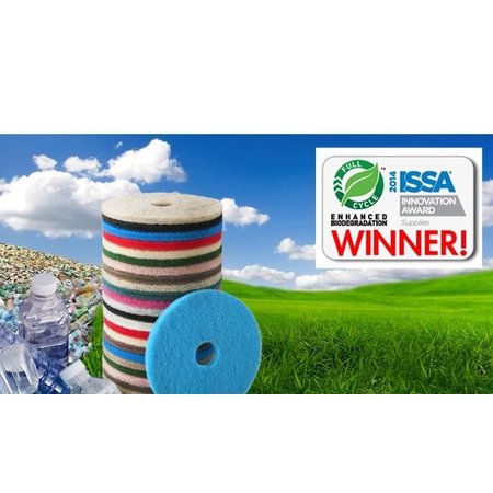 Tisa-Line 6 inch scrub pads for multi-disc scrub machines, Festool, etc. (Set of 3)