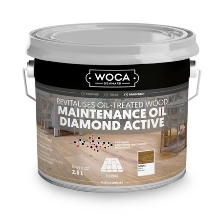 Woca Diamond Active Maintenance Oil Natural (choisissez votre contenu)