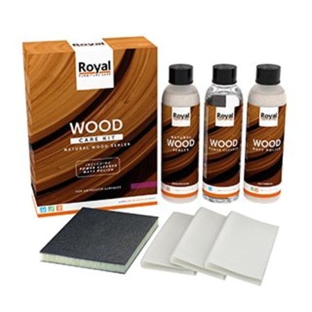 Oranje Kit de soin pour scellant de bois naturel 3x250ml NOUVEAU