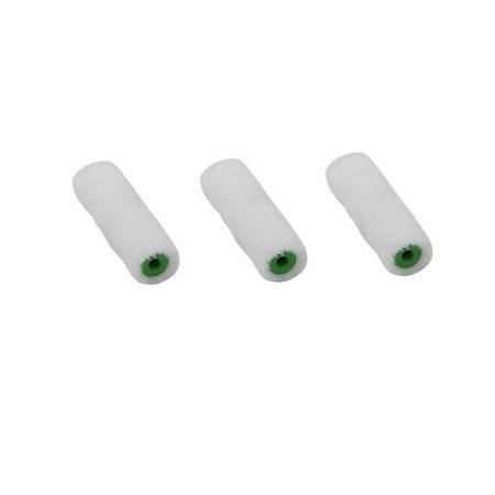 Tisa-Line Mini rodillos de pintura especiales de 10 cm para todos los óleos y pinturas (juego de 3 piezas)