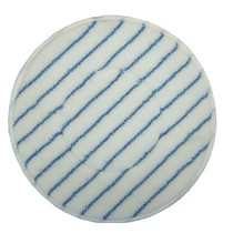 Almohadilla de microfibra con franja azul