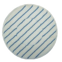 Almohadilla de microfibra con franja azul
