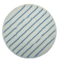 Microfiber pad with blue stripe