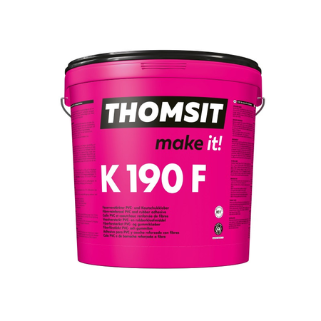 Thomsit K190F Colle pour PVC et caoutchouc renforcé de fibres 13 kg