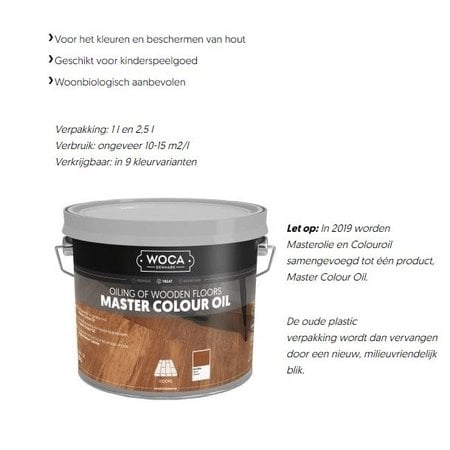 Woca Huile colorante Extra Gris n° 314