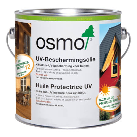 Osmo Buitenhout Huile de protection UV (cliquez pour les couleurs et les options) 420 etc.