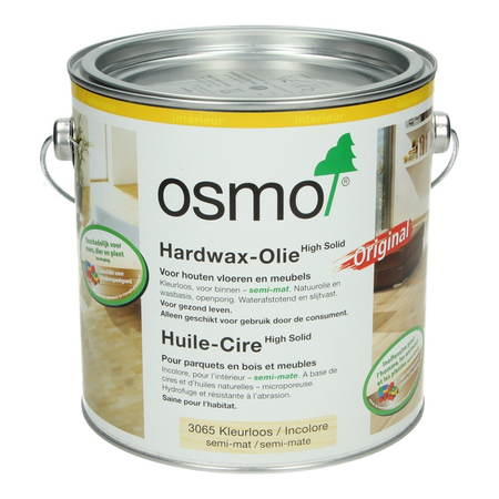 Osmo 3065 Aceite de cera dura incoloro SEMI-MAT