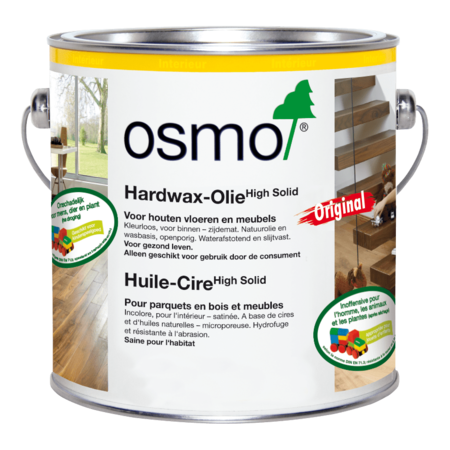 Osmo Huile-cire dure 3032 incolore semi-brillante
